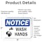 Signmission Safety Culture Sign, 5 in Width, Vinyl Decal, Rectangle OS-2PACK-NS-D-35-L-16863 - alternate 4